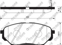 Тормозные колодки TG-0456/PN0456* Ti·GUAR
