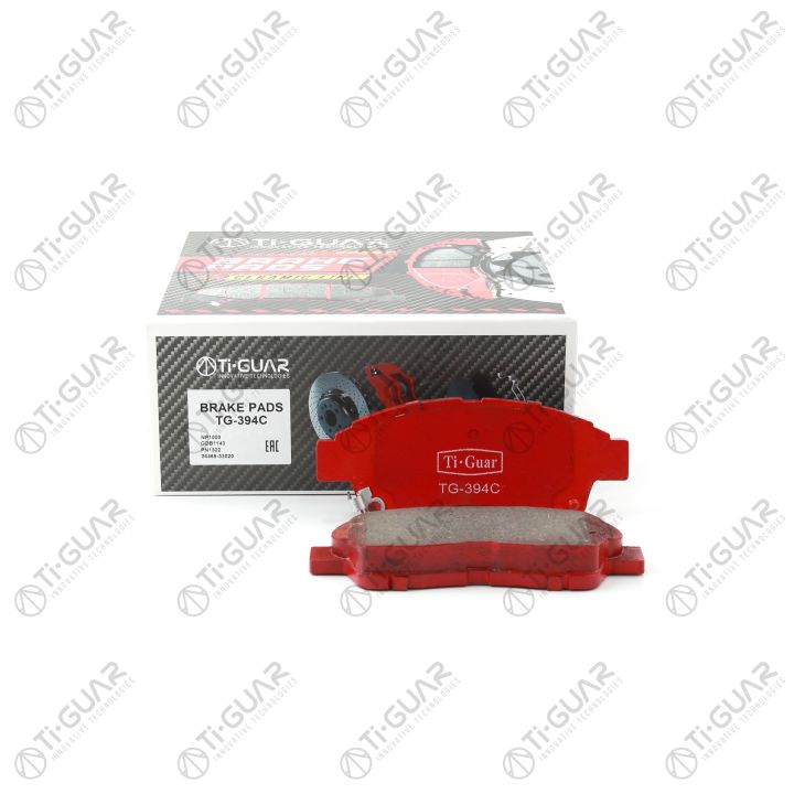 Тормозные колодки TG-394C/PF1322 (КЕРАМИКА)* Ti·GUAR