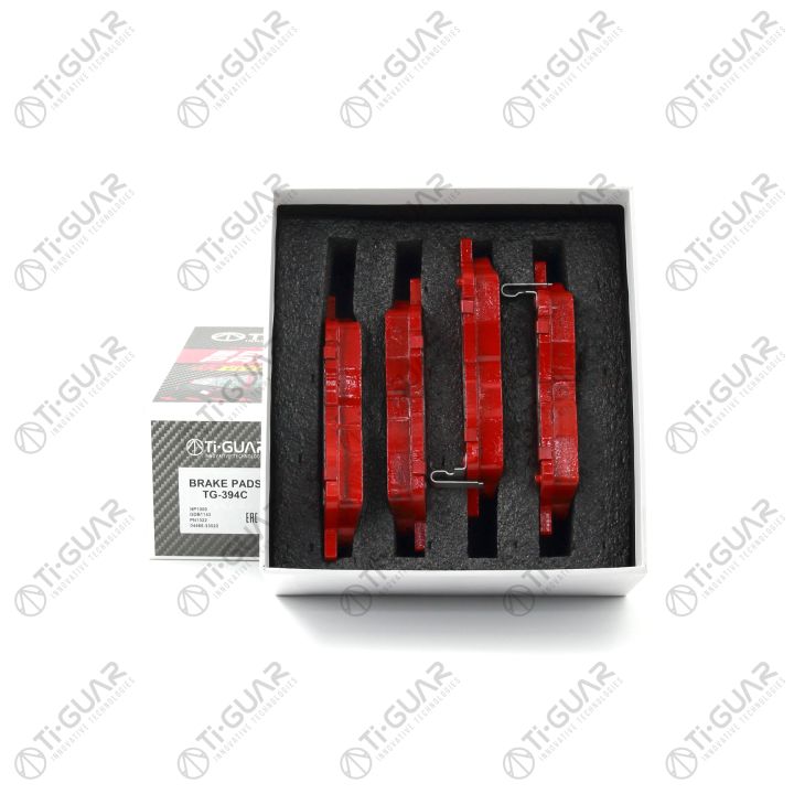 Тормозные колодки TG-394C/PF1322 (КЕРАМИКА)* Ti·GUAR